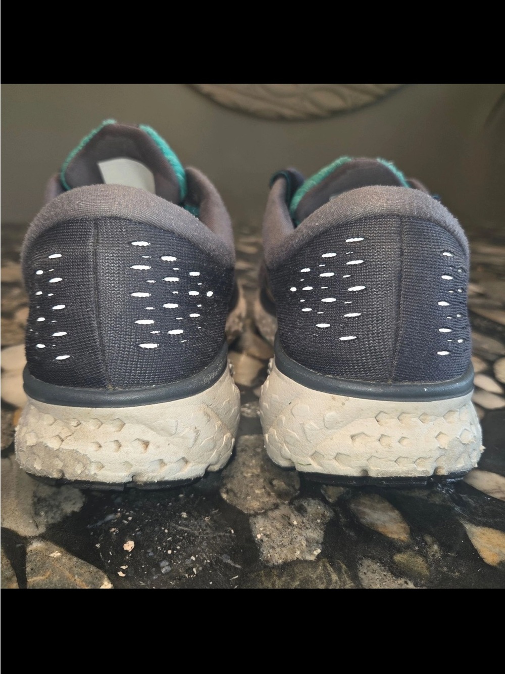 Brooks Glycerin 16 Women's Running Shoes Gray Teal Athletic Sneakers Size 11 - Picture 4 of 7